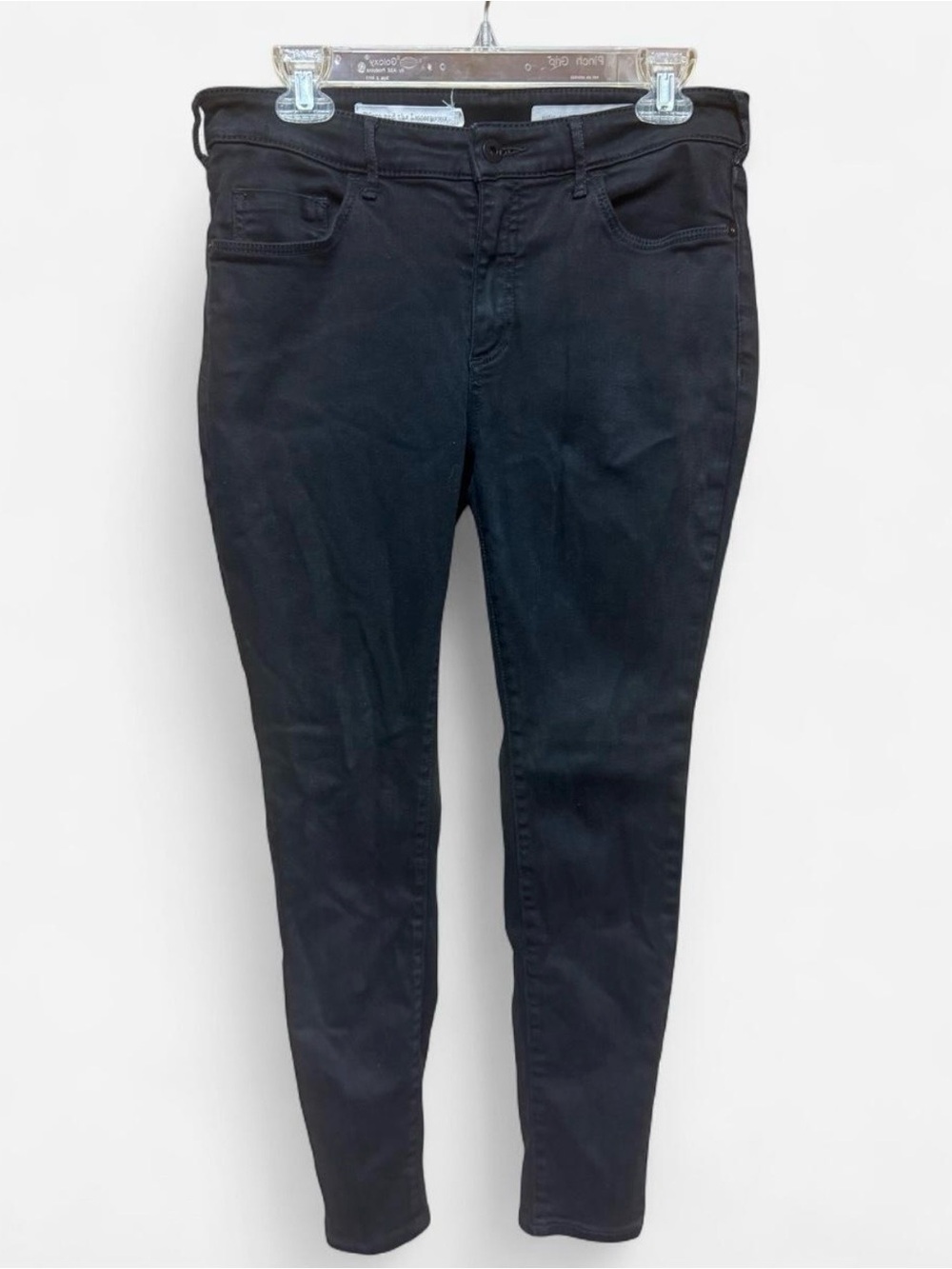 Pilcro and the Letterpress High Rise Skinny Black Jeans